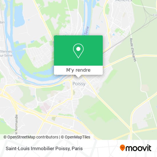 Saint-Louis Immobilier Poissy plan