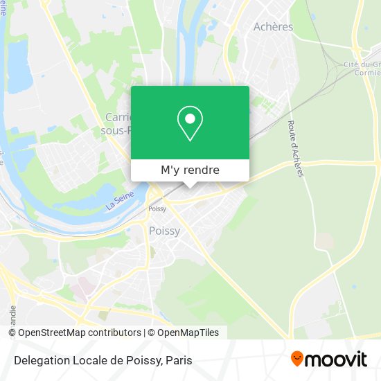 Delegation Locale de Poissy plan