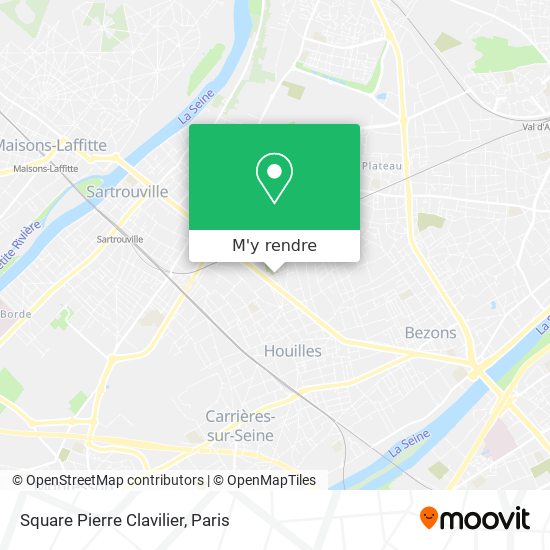 Square Pierre Clavilier plan