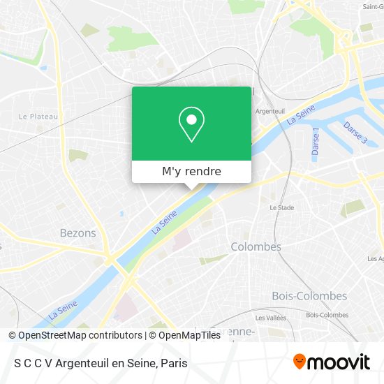 S C C V Argenteuil en Seine plan