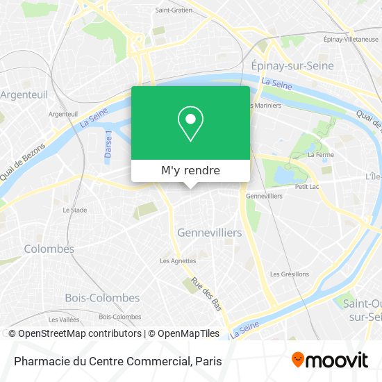 Pharmacie du Centre Commercial plan