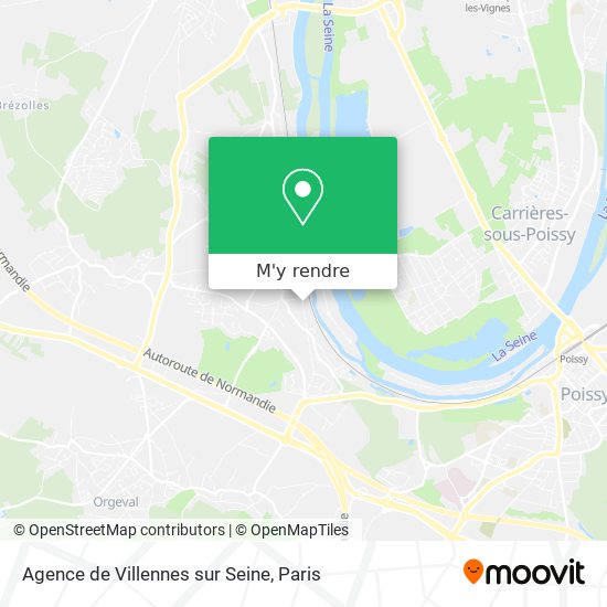 Agence de Villennes sur Seine plan