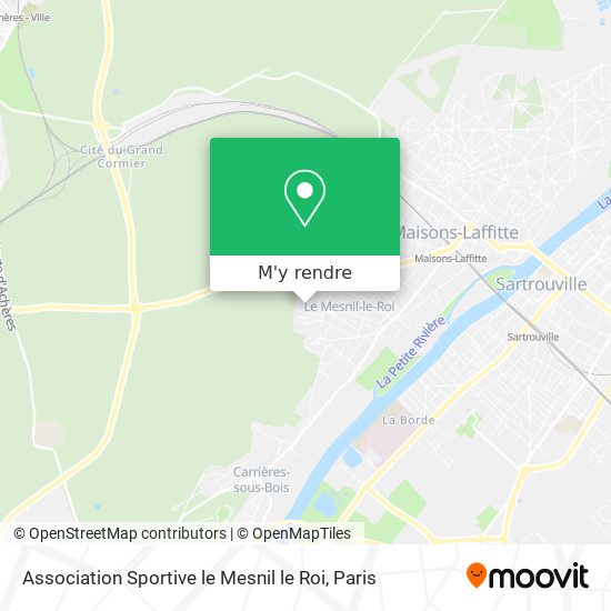 Association Sportive le Mesnil le Roi plan