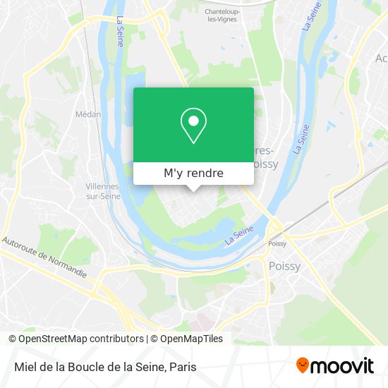 Miel de la Boucle de la Seine plan