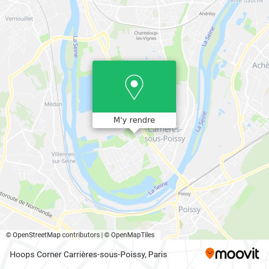 Hoops Corner Carrières-sous-Poissy plan