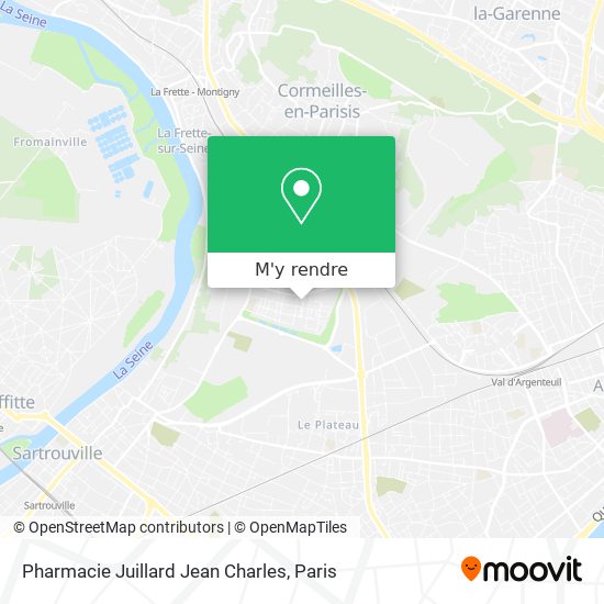 Pharmacie Juillard Jean Charles plan