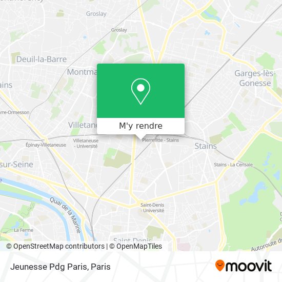 Jeunesse Pdg Paris plan