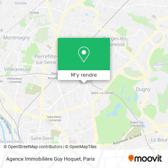 Agence Immobilière Guy Hoquet plan