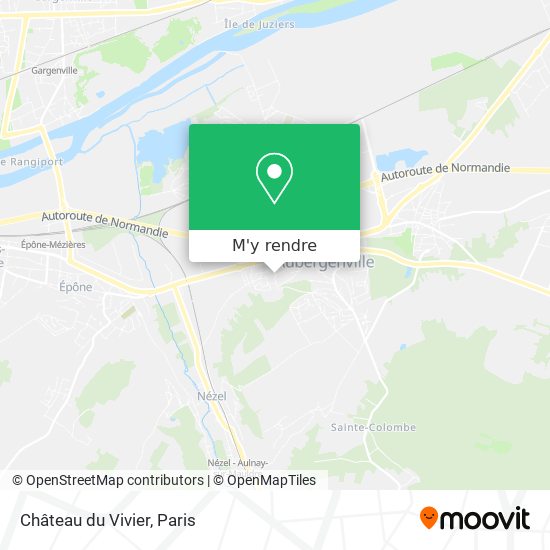 Château du Vivier plan