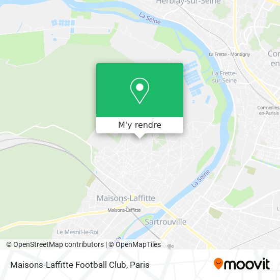 Maisons-Laffitte Football Club plan