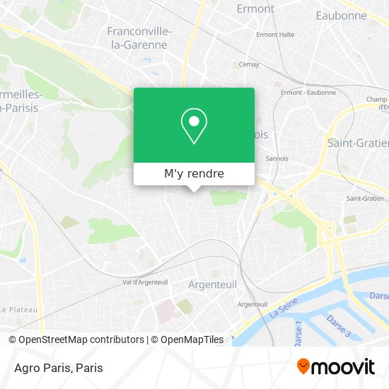 Agro Paris plan