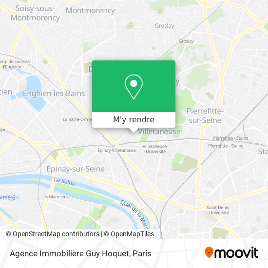 Agence Immobilière Guy Hoquet plan