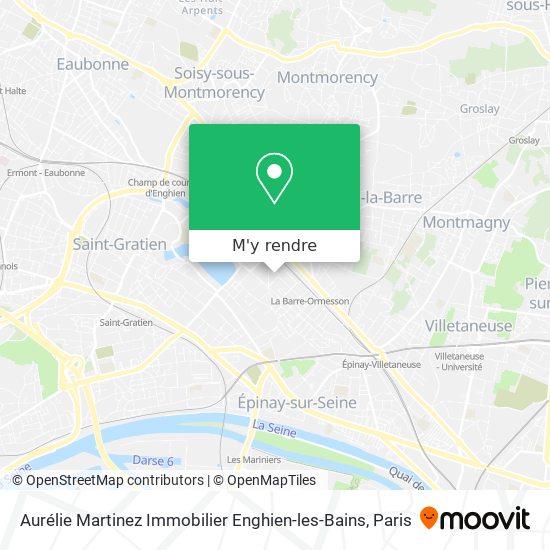 Aurélie Martinez Immobilier Enghien-les-Bains plan