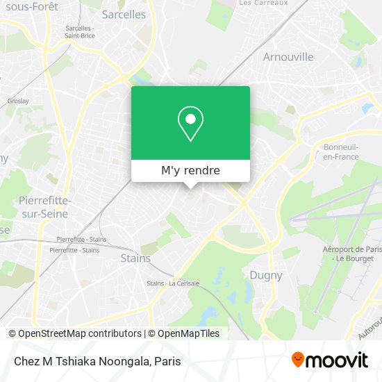 Chez M Tshiaka Noongala plan