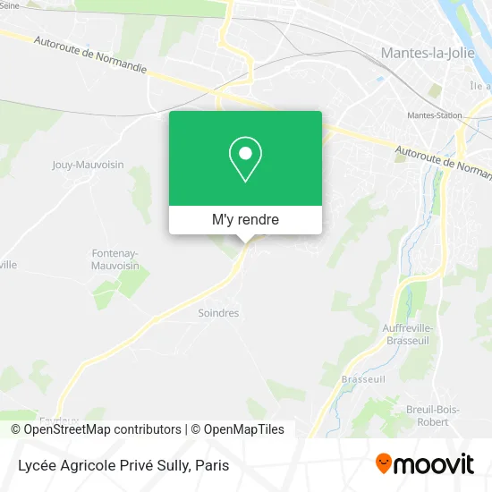 Lycée Agricole Privé Sully plan
