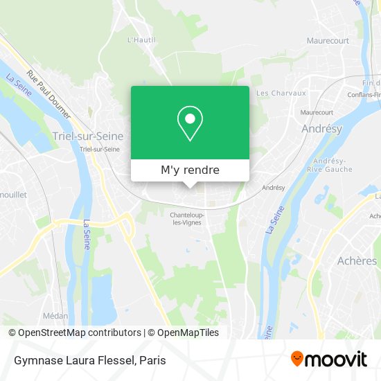 Gymnase Laura Flessel plan