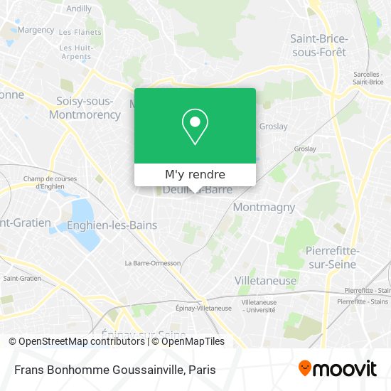 Frans Bonhomme Goussainville plan