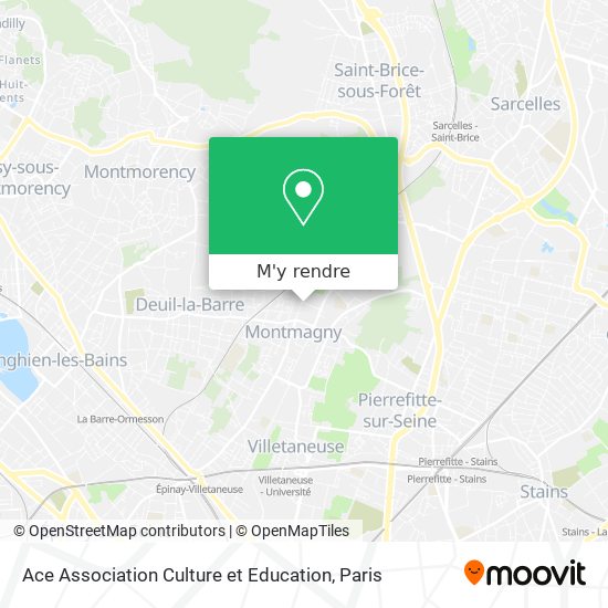 Ace Association Culture et Education plan