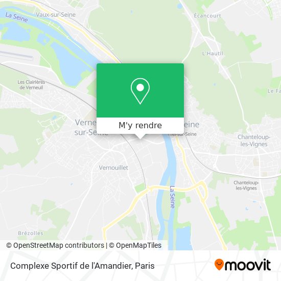 Complexe Sportif de l'Amandier plan