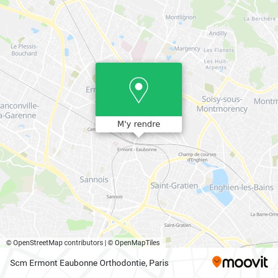 Scm Ermont Eaubonne Orthodontie plan