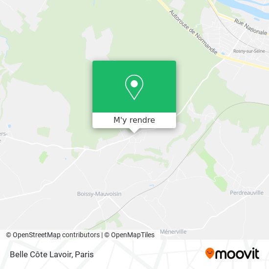 Belle Côte Lavoir plan