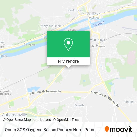 Oaum SOS Oxygene Bassin Parisien Nord plan