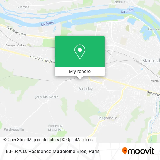 E.H.P.A.D. Résidence Madeleine Bres plan