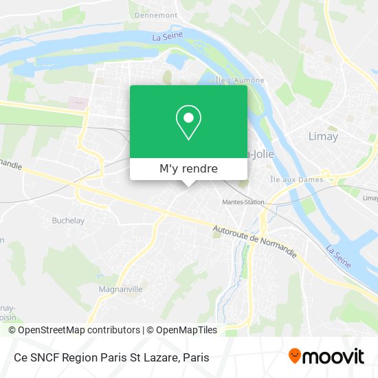 Ce SNCF Region Paris St Lazare plan