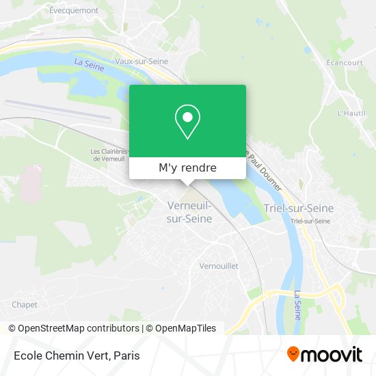 Ecole Chemin Vert plan