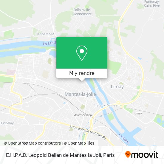 E.H.P.A.D. Leopold Bellan de Mantes la Joli plan