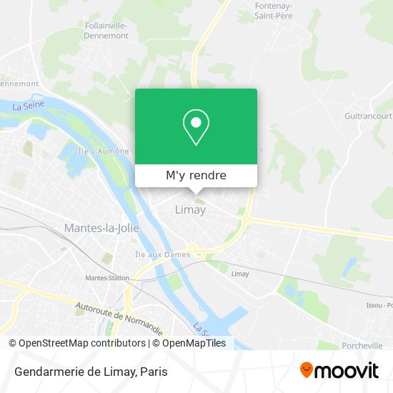 Gendarmerie de Limay plan