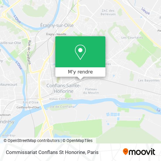 Commissariat Conflans St Honorine plan