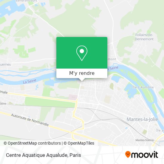 Centre Aquatique Aqualude plan