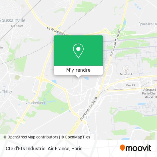 Cte d'Ets Industriel Air France plan