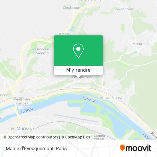 Mairie d'Évecquemont plan