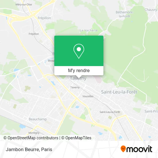 Jambon Beurre plan
