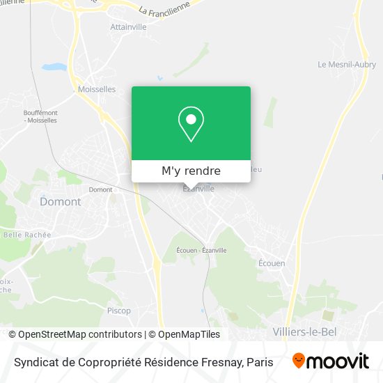 Syndicat de Copropriété Résidence Fresnay plan