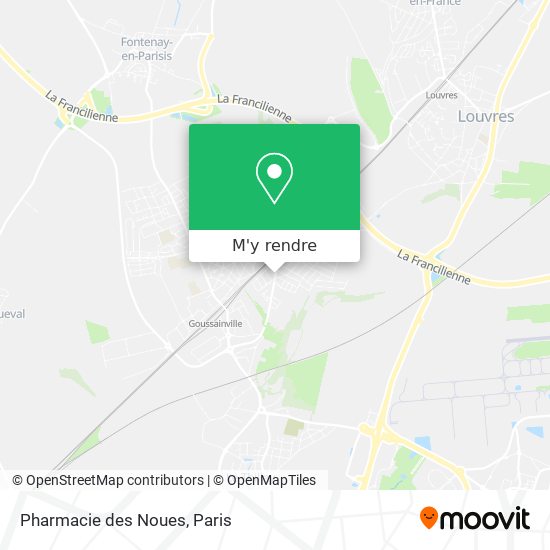 Pharmacie des Noues plan