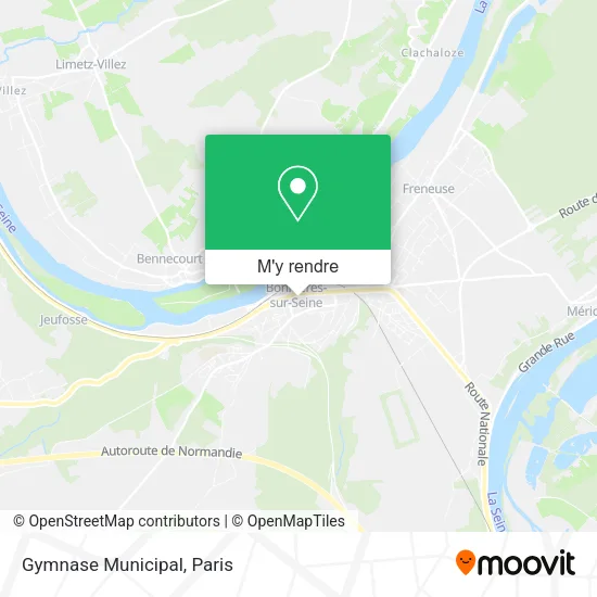 Gymnase Municipal plan