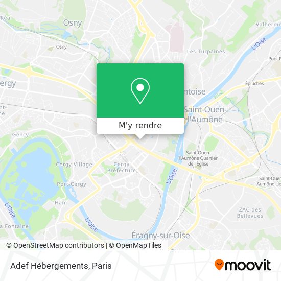 Adef Hébergements plan
