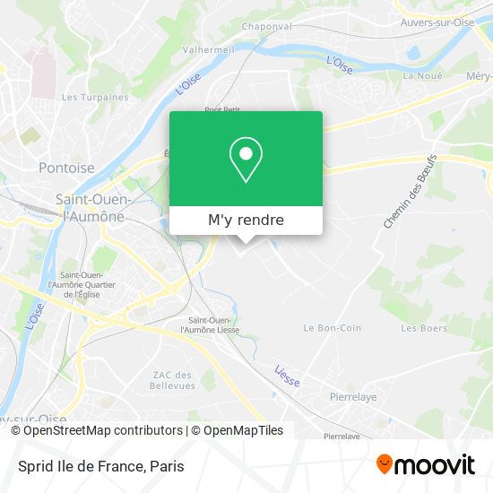Sprid Ile de France plan