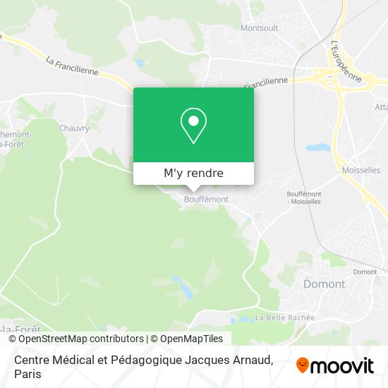 Centre Médical et Pédagogique Jacques Arnaud plan