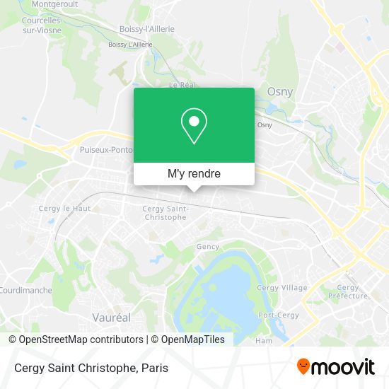 Cergy Saint Christophe plan