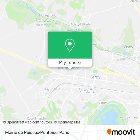 Mairie de Puiseux-Pontoise plan