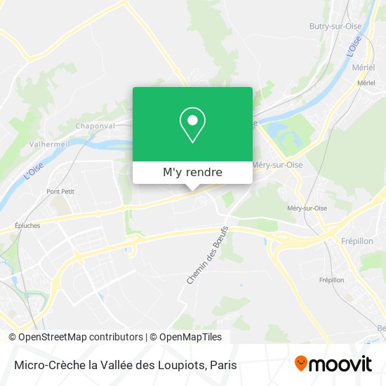 Micro-Crèche la Vallée des Loupiots plan