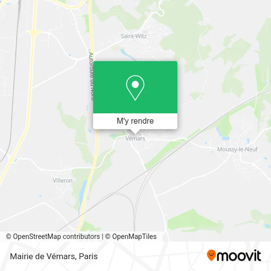 Mairie de Vémars plan