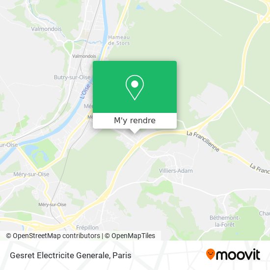 Gesret Electricite Generale plan