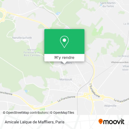 Amicale Laïque de Maffliers plan