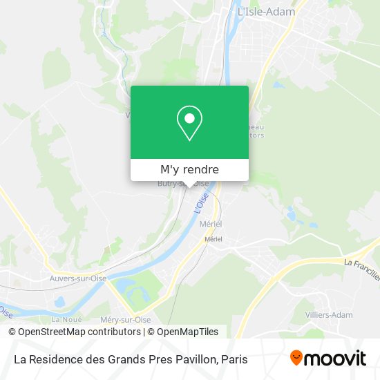 La Residence des Grands Pres Pavillon plan