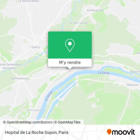 Hopital de La Roche Guyon plan